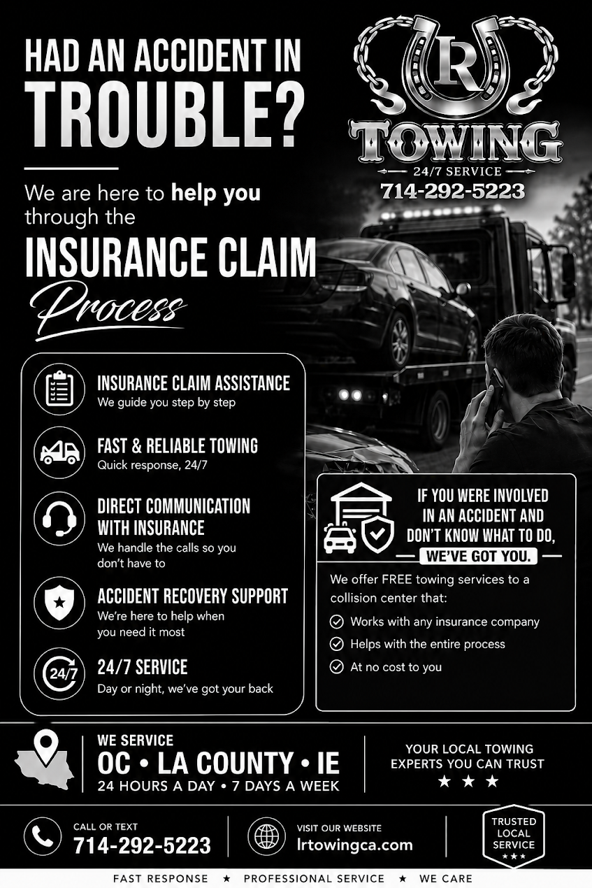 Accident Recovery Flyer